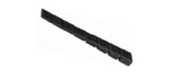 Клин пластиковый монтажный, RAL9005 черный, арт.7878